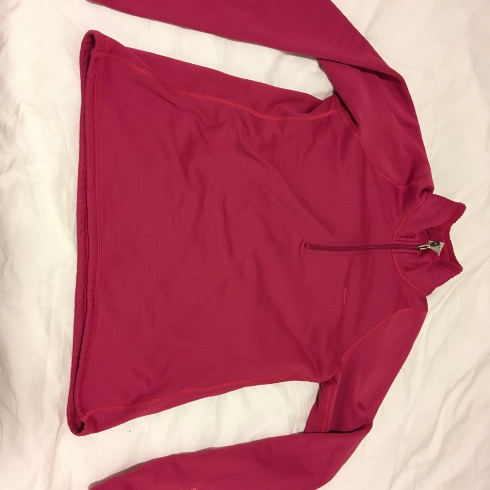 Patagonia R1 Fleece waffle quarter zip pullover